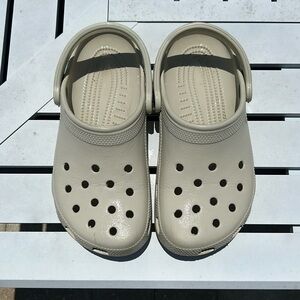 Off white Crocs